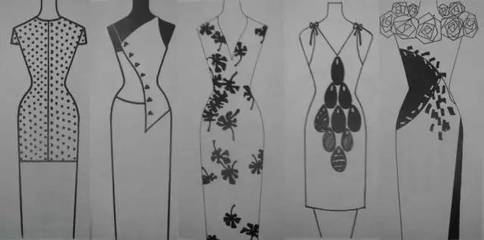 点、线、面在服装设计中的运用