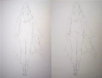 史上最全服装手绘干货 零基础掌握效果图画法与设计精髓